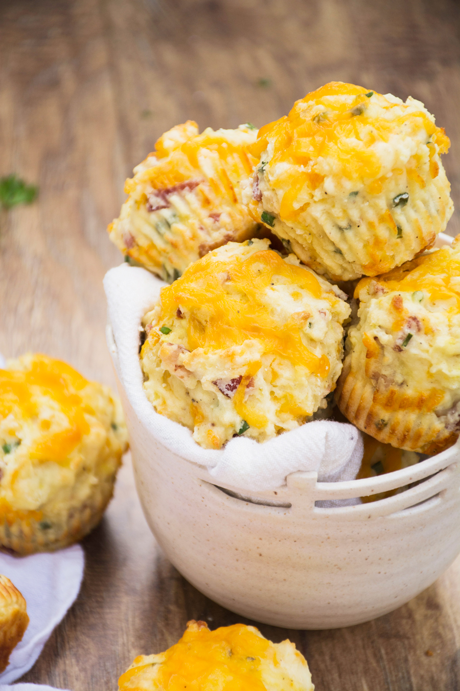 Fully-Loaded Baked Potato Muffins