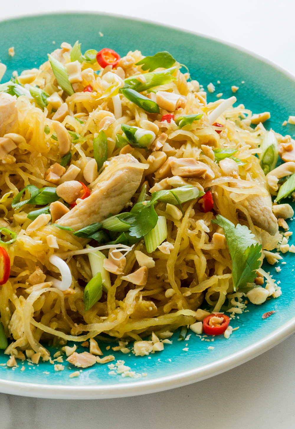 Spaghetti Squash Pad Thai